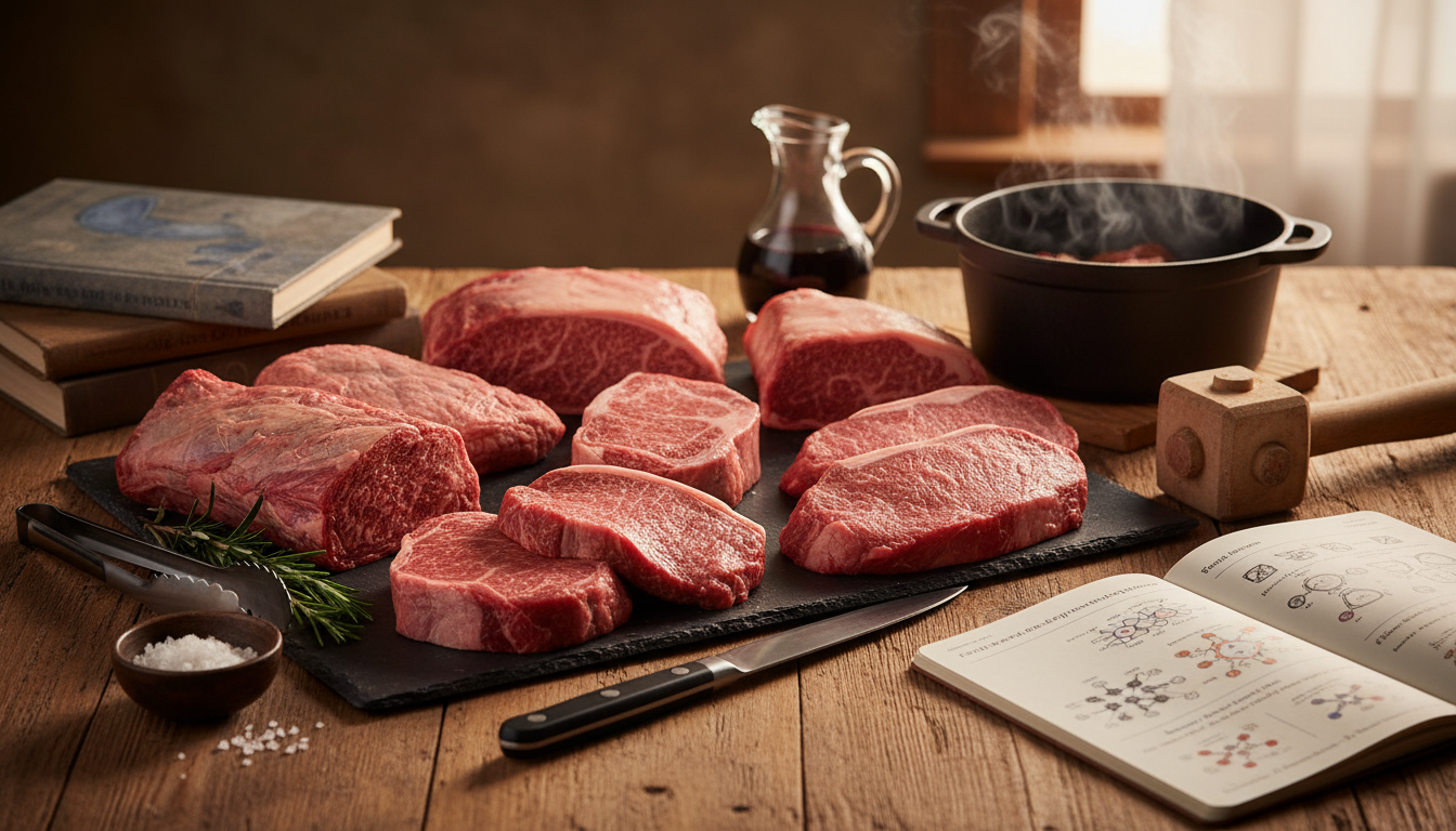 Composição e Tipos de Carne que Podem Ficar Duras
