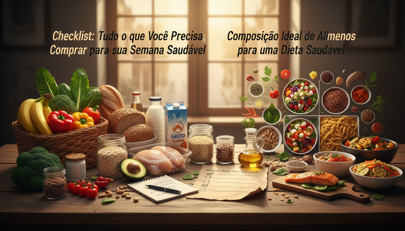 Composição Ideal de Alimentos para uma Dieta Saudável