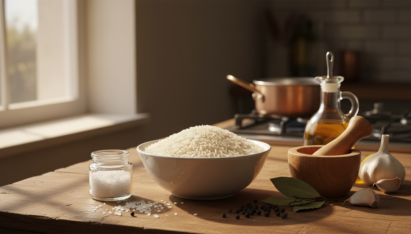 Ingredientes Essenciais para um Arroz Soltinho