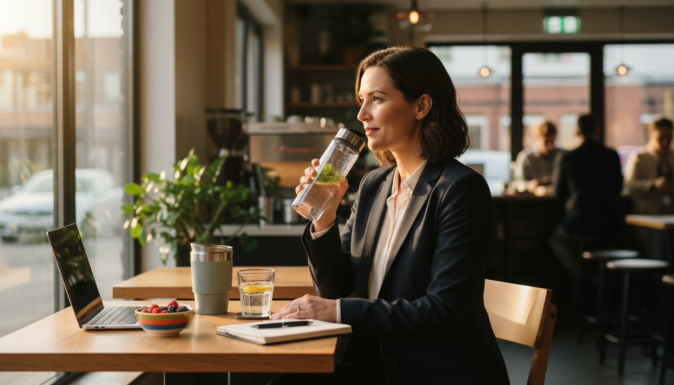 Hidratação: Como Garantir que Você Beba Água Suficiente Durante o Trabalho