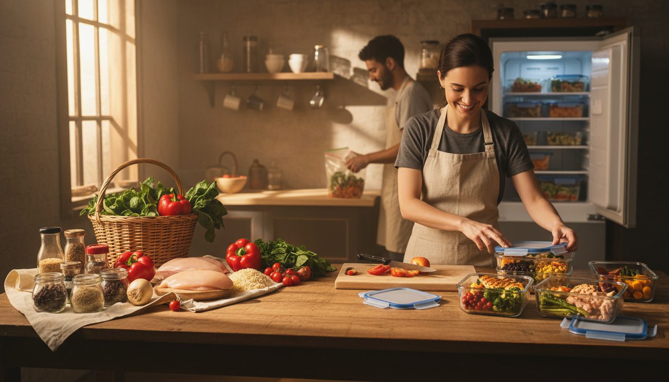 Composição e Ingredientes Ideais para Marmitas Fit