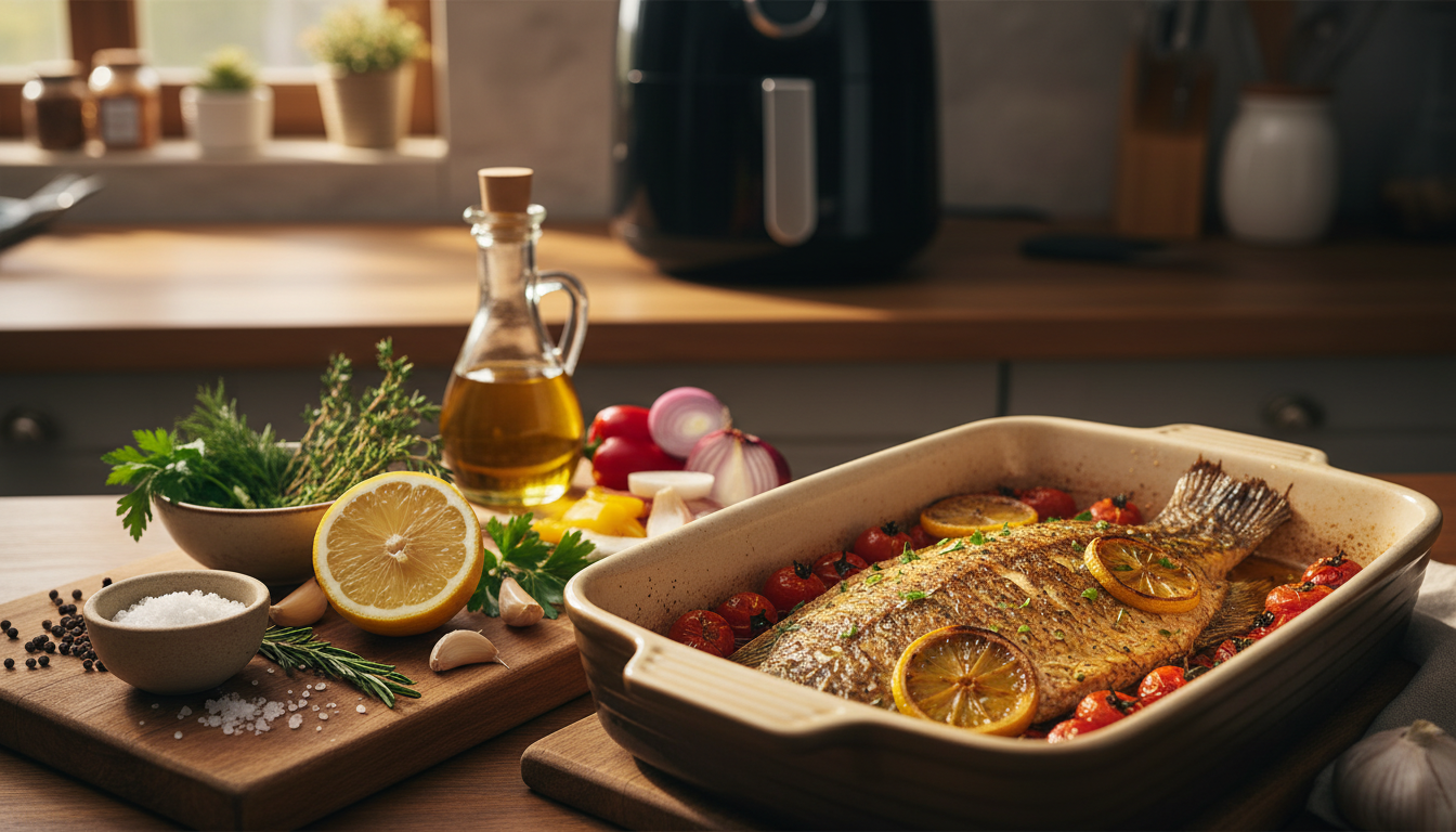 Composição e Ingredientes para Filé de Tilápia Perfeito