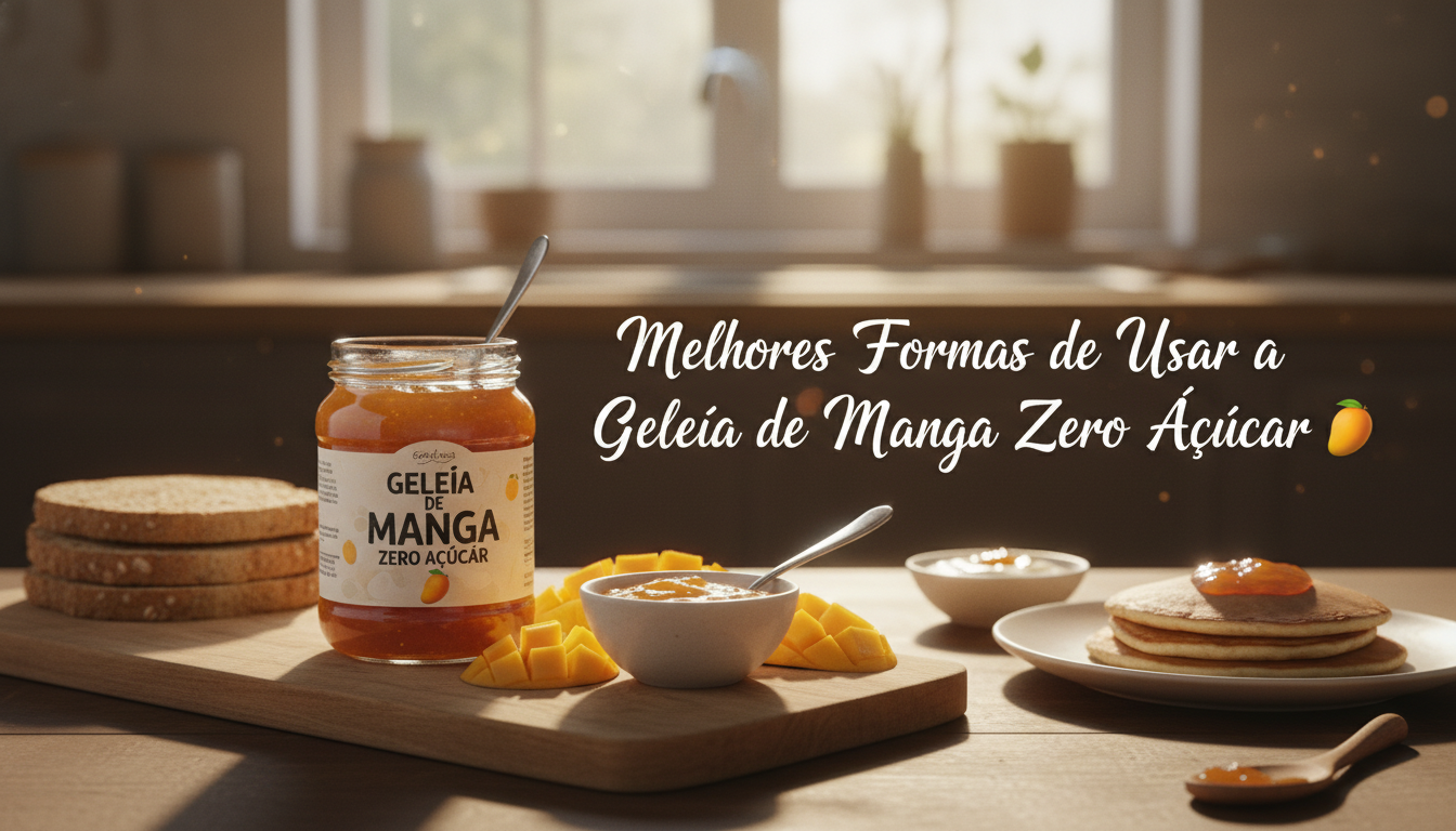Melhores Formas de Usar a Geleia de Manga Zero Açúcar