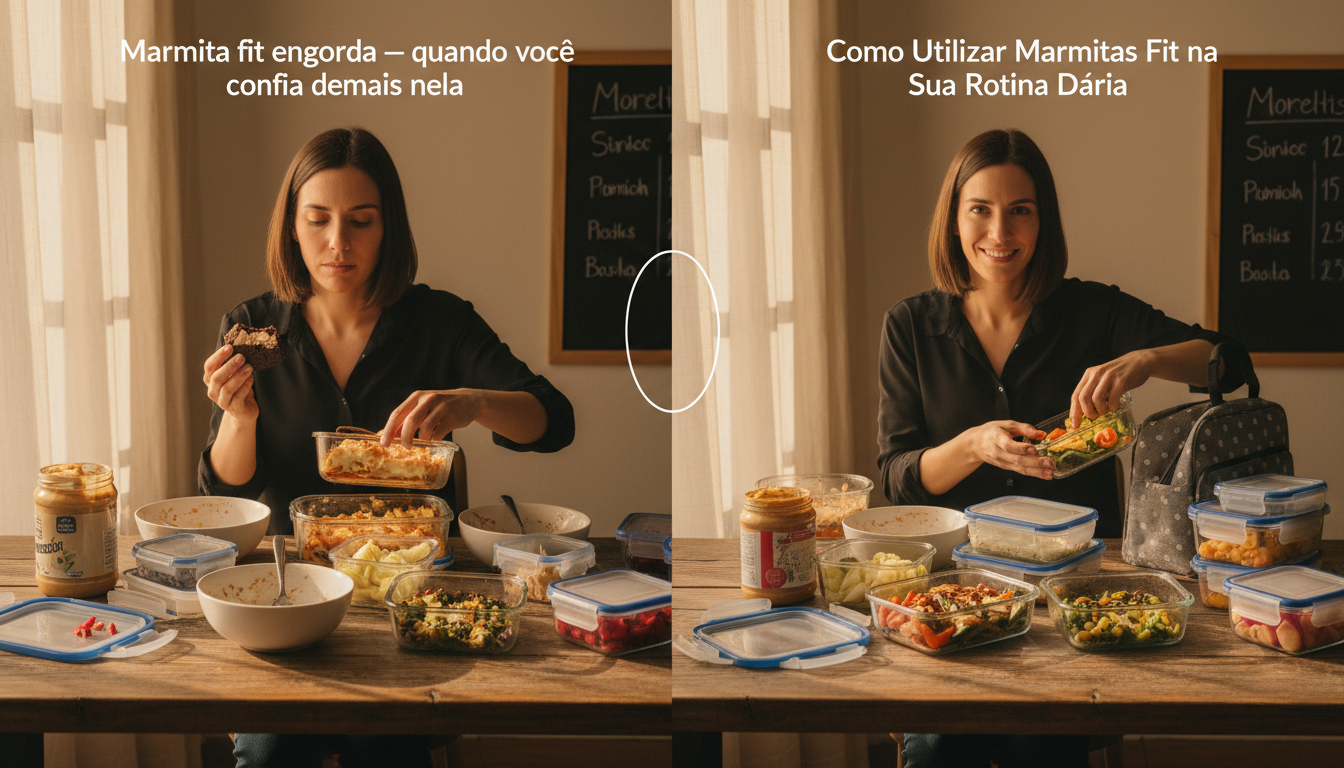 Como Utilizar Marmitas Fit na Sua Rotina Diária