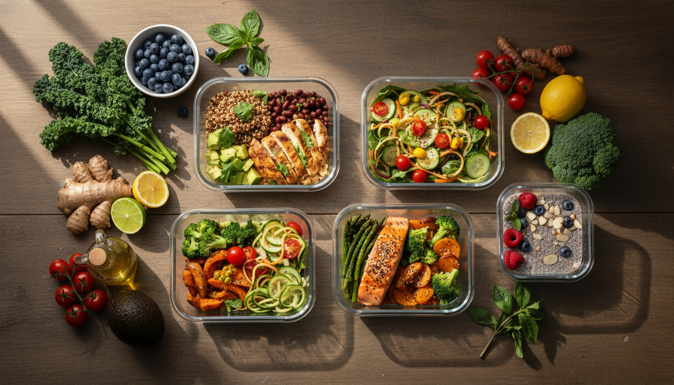 Ingredientes Essenciais para Marmitas Detox