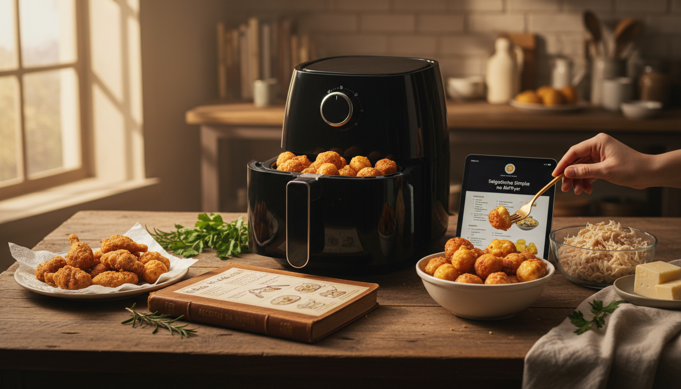 A Evolução dos Salgadinhos: Da Tradição à AirFryer