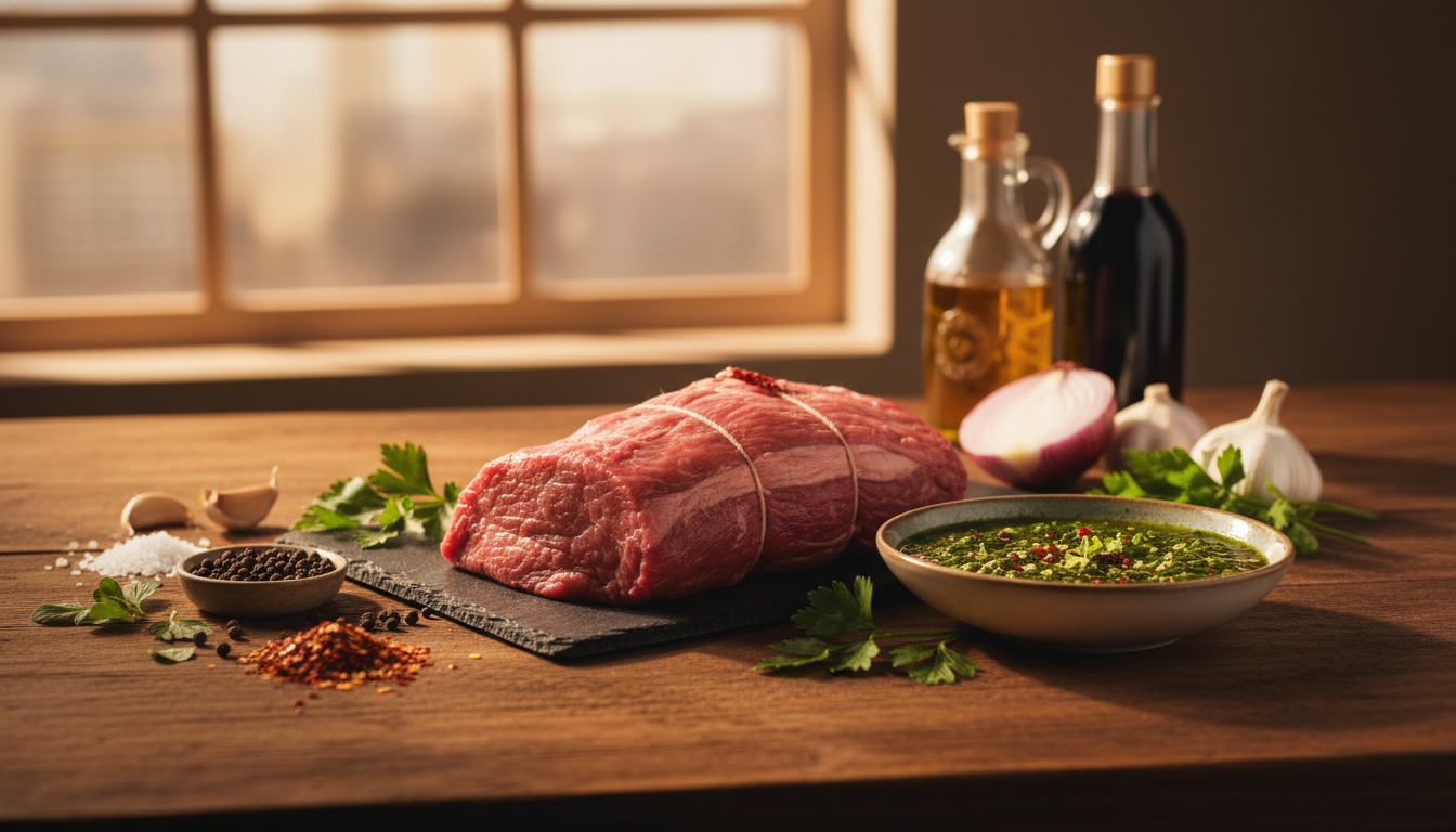 Ingredientes Essenciais para o Filé Mignon ao Molho de Chimichurri