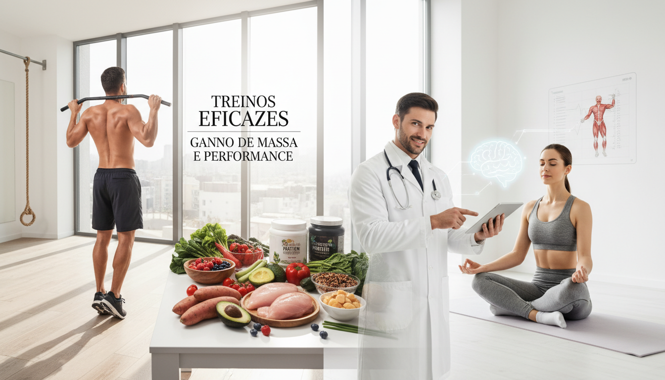 Treinos Eficazes: Tipos que Potencializam o Ganho de Massa