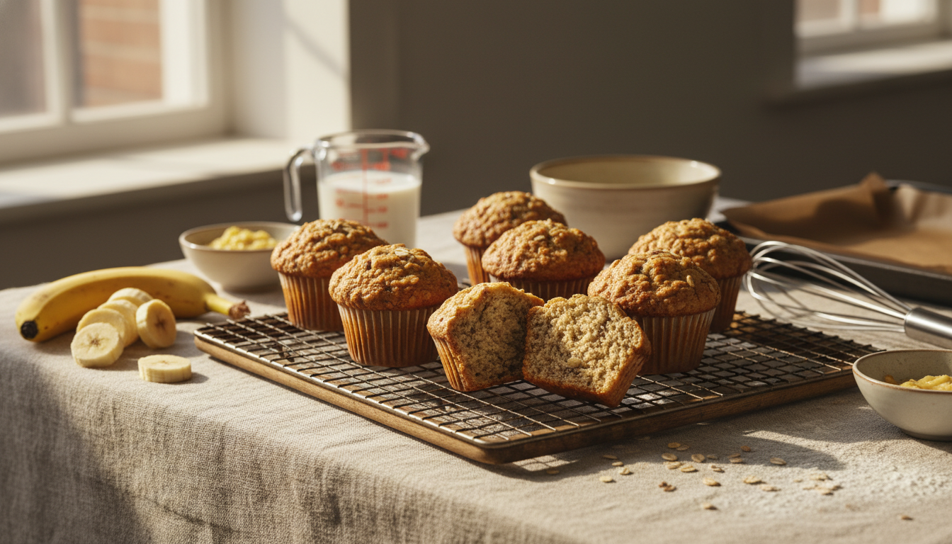 Como Preparar Muffin de Banana: Passo a Passo