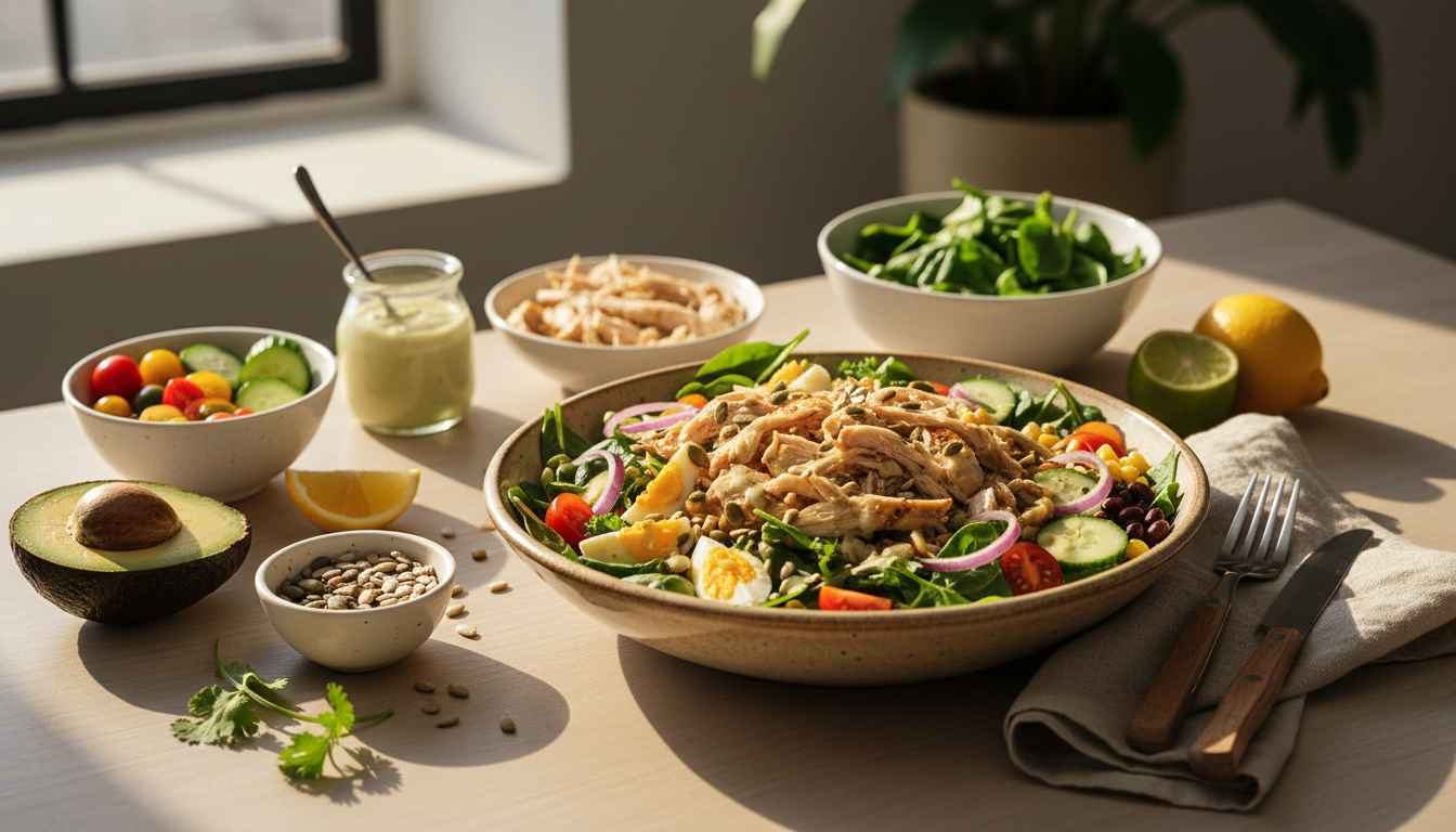 Ingredientes Essenciais para uma Salada Proteica Irresistível