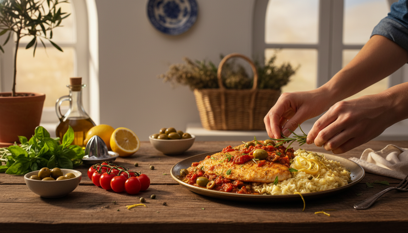 A Origem e a Inspiração por Trás do Prato Mediterrâneo