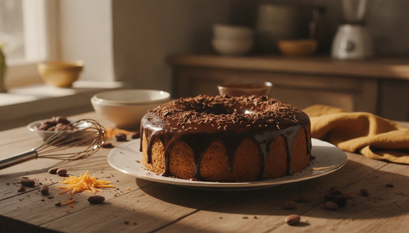 Bolo de Cenoura de Liquidificador com Cobertura de Chocolate 2026