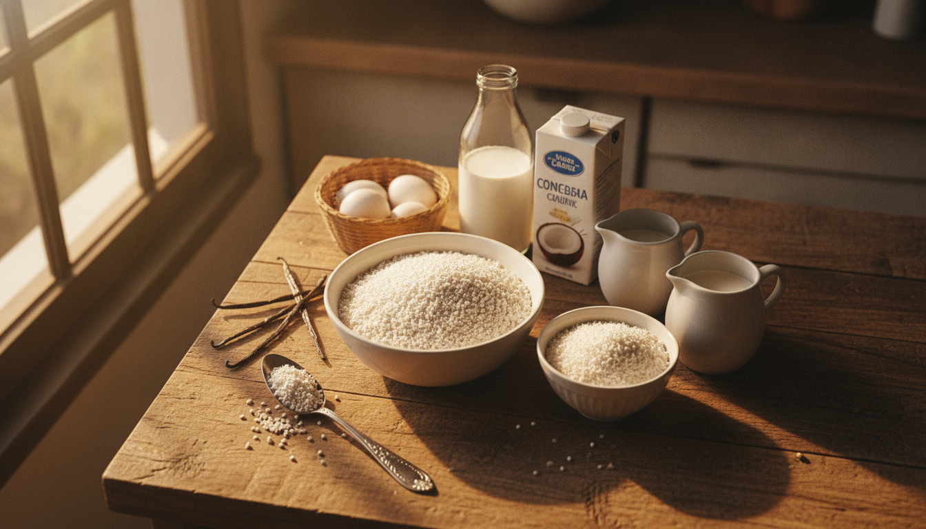 Ingredientes Essenciais para o Bolo de Tapioca