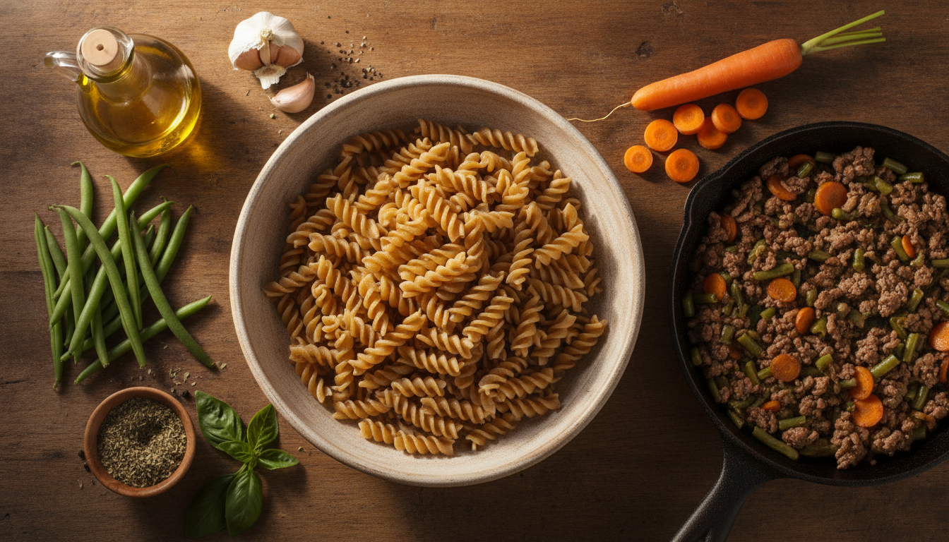 Ingredientes Essenciais para o Macarrão Integral